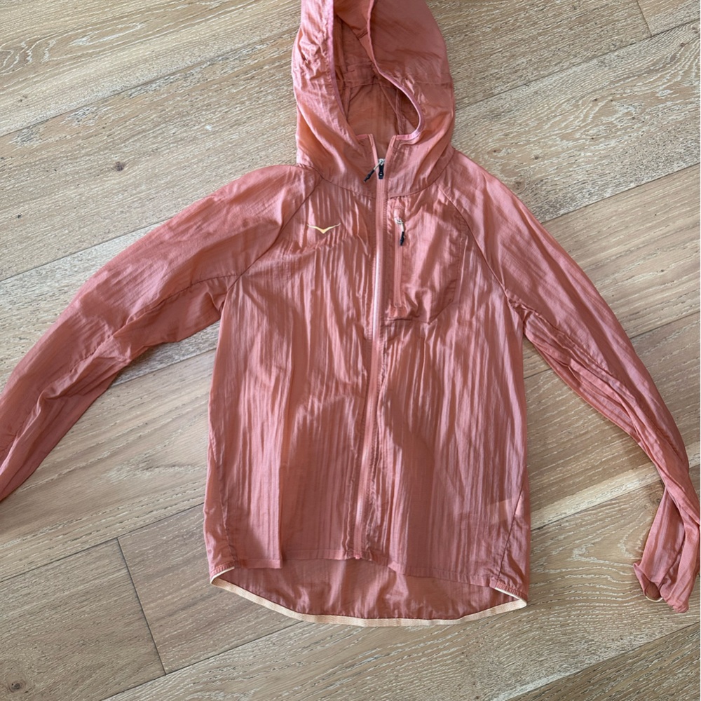 HOKA Pink Windbreaker Jacket